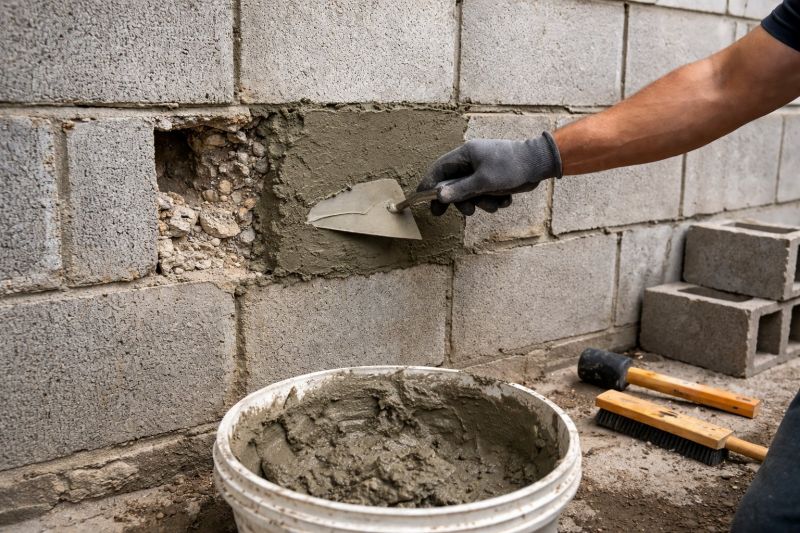 Block Wall Repair in Alvin, TX