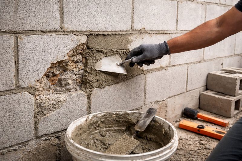 Block Wall Repair in Manvel, TX