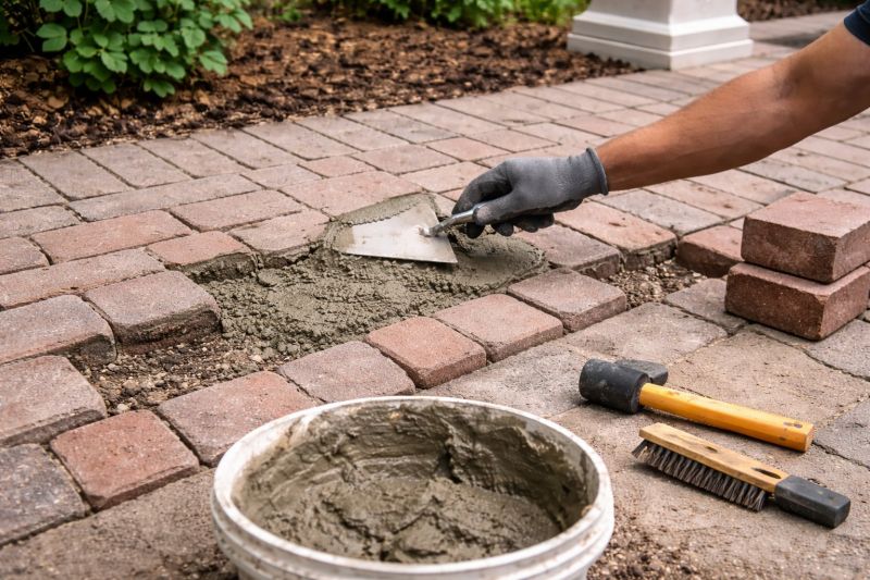 Brick Flatwork Repair in Houston, TX