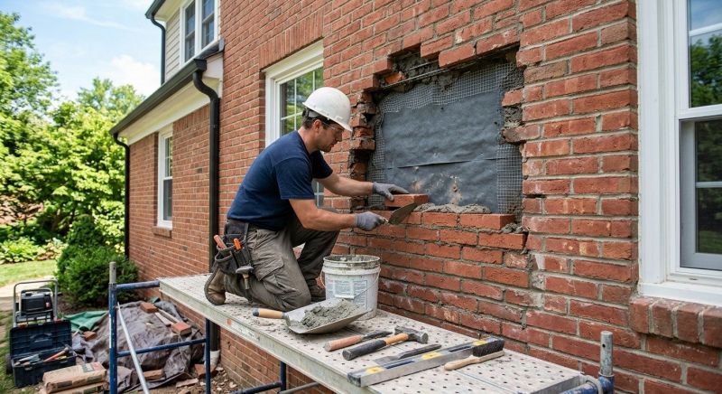 Brick Masonry Repair in Galena Park, TX