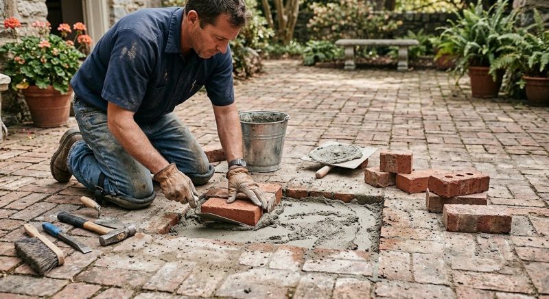 Brick Masonry Repair in League City, TX