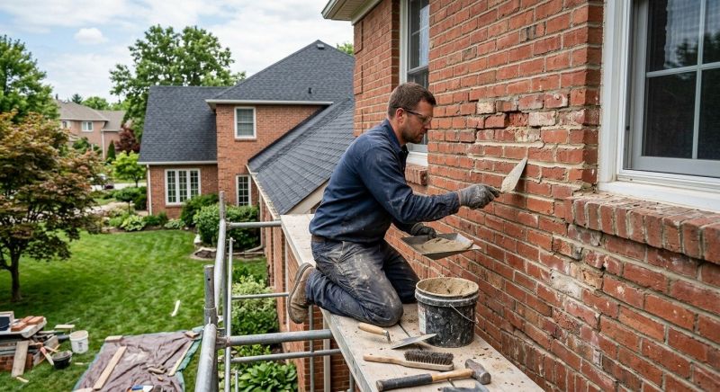 Brick Masonry Repair in Stafford, TX