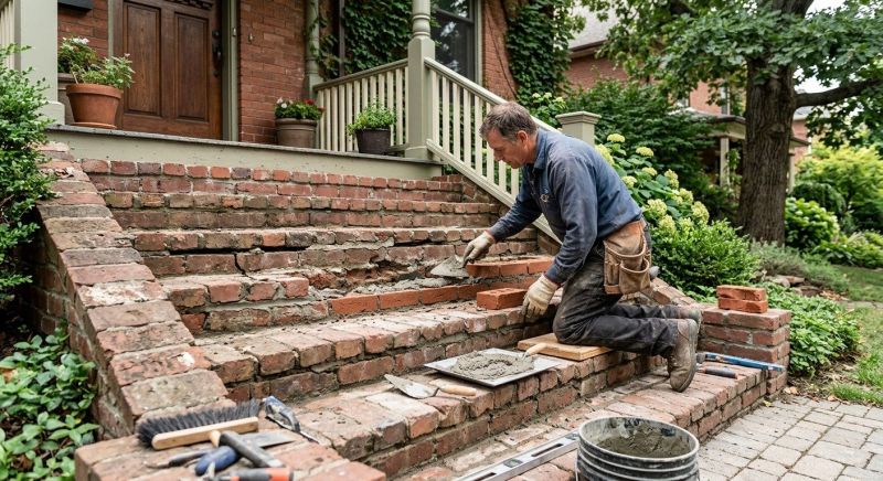Brick Repair in Pearland, TX