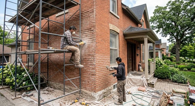 Brick Restoration in Pearland, TX