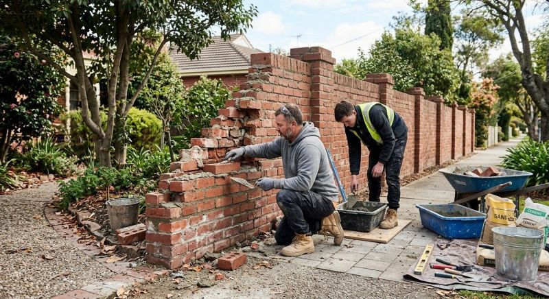 Brick Wall Repair in Brazoria County, TX