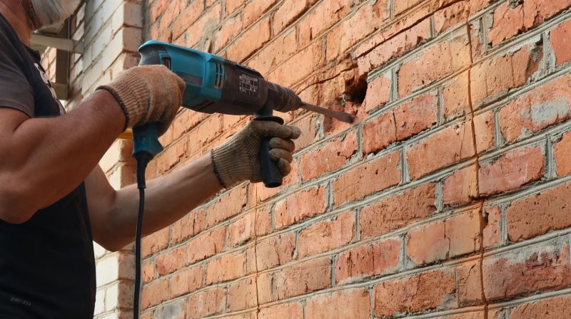 Brick Wall Repair in League City, TX