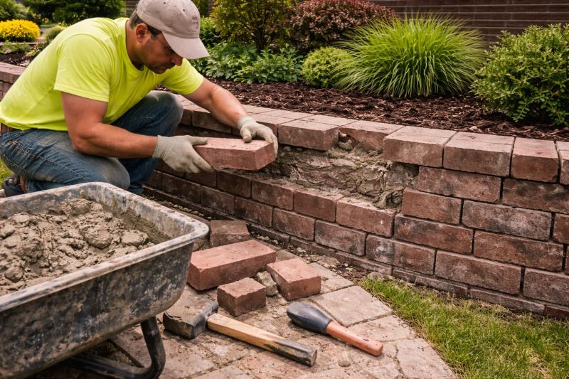 Brick Wall Repair in Seabrook, TX
