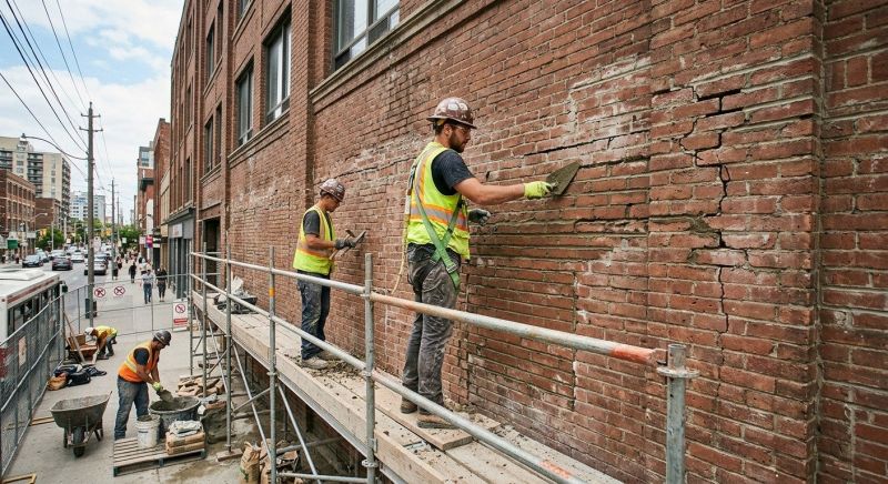 Commercial Brick Repair in Pearland, TX