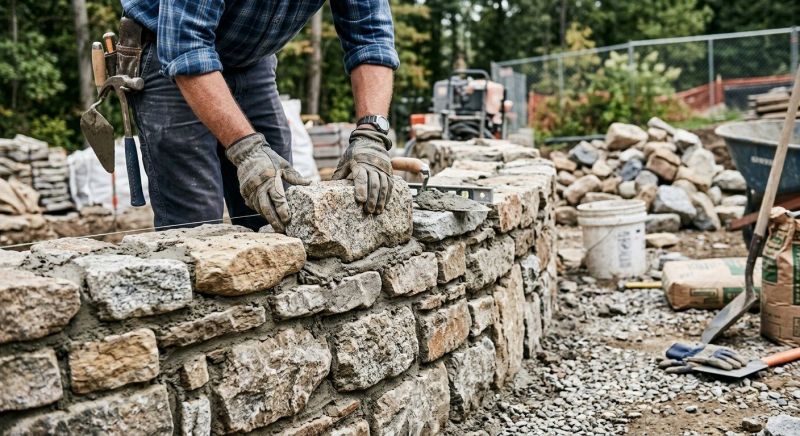 Commercial Stone Masonry in Highlands, TX