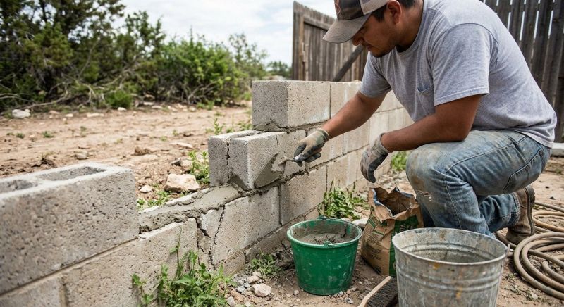 Concrete Block Repair in Brazoria County, TX