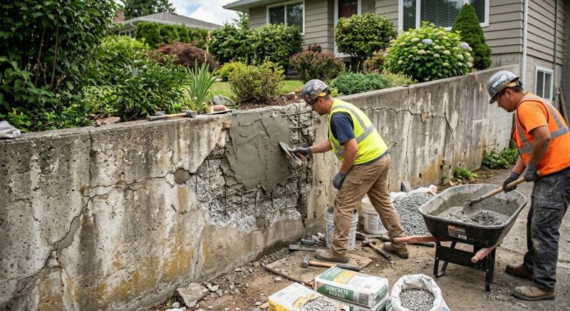 Retaining Wall Repair in Baytown, TX