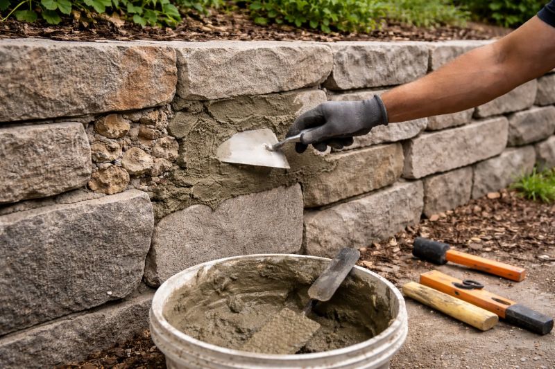 Retaining Wall Repair in Fort Bend County, TX