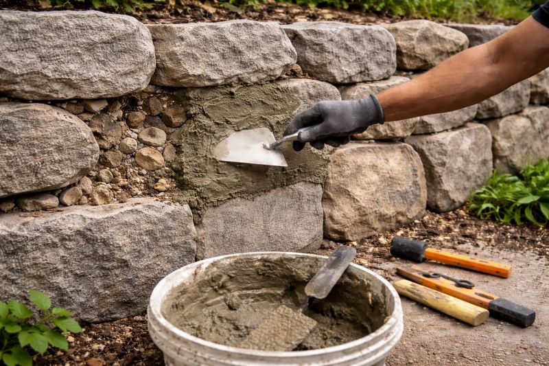 Retaining Wall Repair in Friendswood, TX