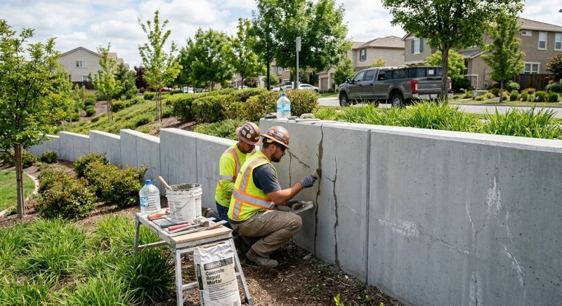 Retaining Wall Repair in Manvel, TX